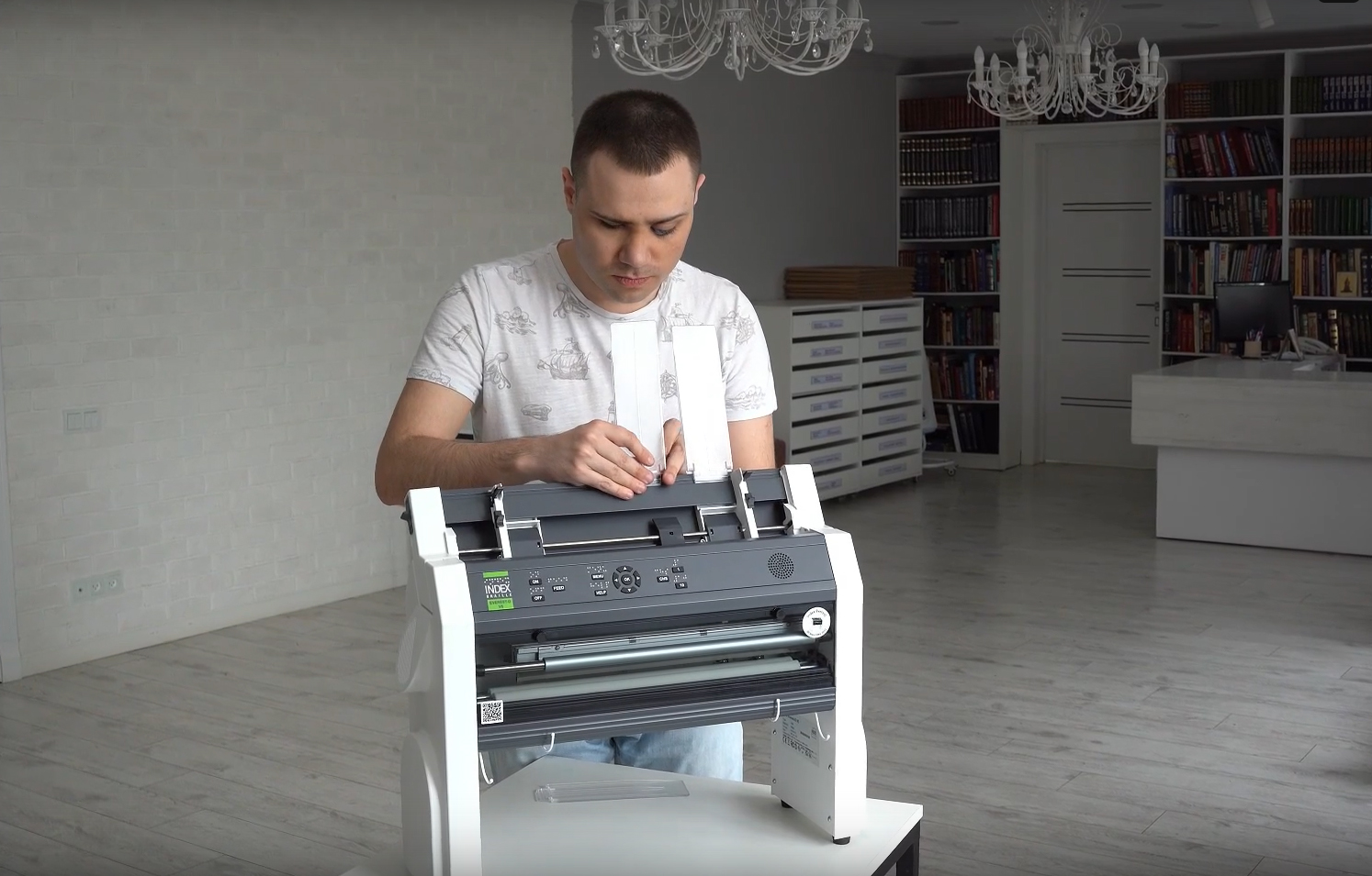 Новый Брайлевский принтер Новый Брайлевский принтер